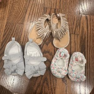 Baby girls brand new shoes - 3 pairs!